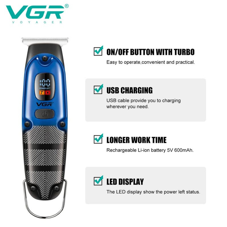 ماشین اصلاح موی صورت وی جی ار مدل V-981