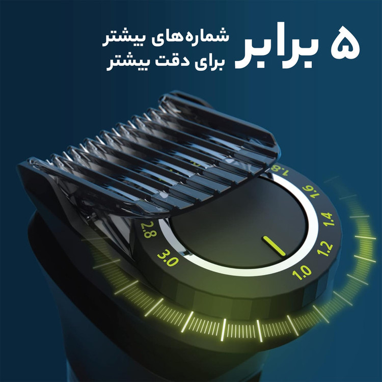 ست ماشین اصلاح موی صورت و بدن فیلیپس مدل mg9510/60