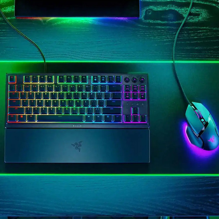 کیبورد گیمینگ ریزر مدل ORNATA V3 TENKEYLESS