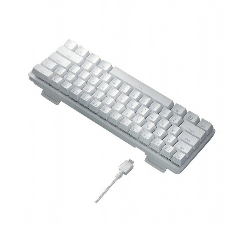 کیبورد گیمینگ ریزر مدل Huntsman Mini، سوییچ مکانیکال Optical بنفش، Tenkeyless