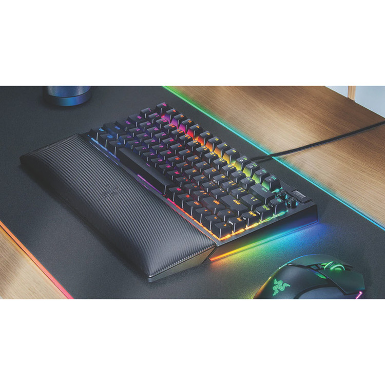 کیبورد مخصوص بازی ریزر مدل RAZER BLACKWIDOW V4 75%